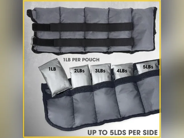Everlast Poids réglables pour cheville et poignet thumbnail 7