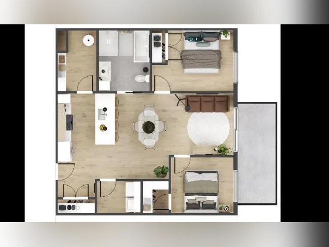 Appartements neufs à louer à St-Hyacinthe thumbnail 2