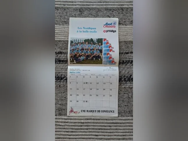 Calendrier Des Nordiques De Québec Vintages thumbnail 6