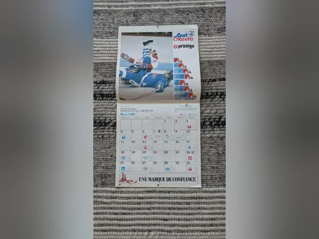 Calendrier Des Nordiques De Québec Vintages thumbnail 3