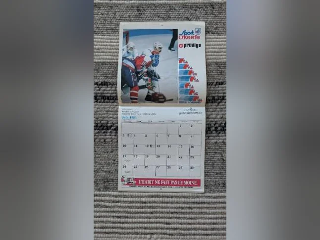 Calendrier Des Nordiques De Québec Vintages thumbnail 5