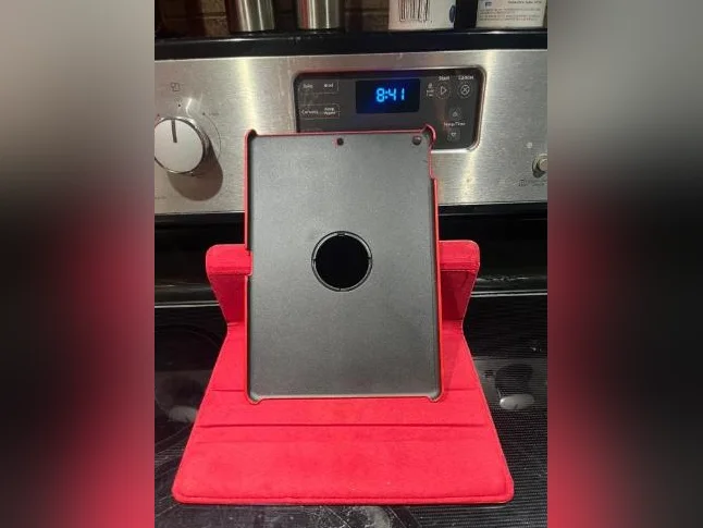 Etui ipad 9 rouge
