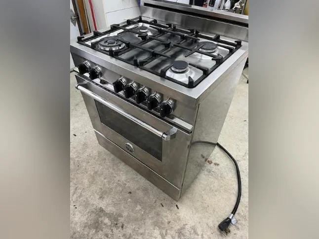 four, cuisiniere, gaz propanne, bertazzoni, poêle thumbnail 2