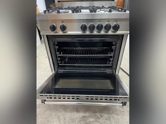 four, cuisiniere, gaz propanne, bertazzoni, poêle thumbnail 5