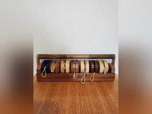 yoyos fabriqué en bois