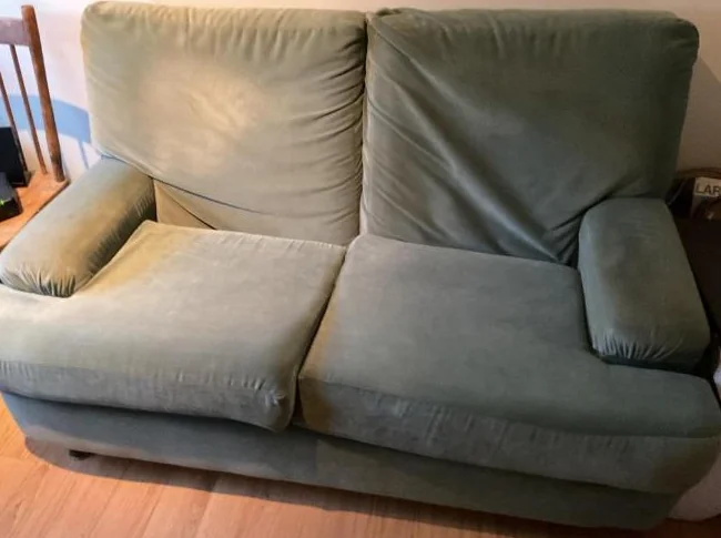 Fauteuil en velours