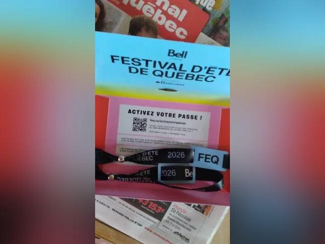 (418)666-7377----2 passes FEQ 2026 meme prix que payer