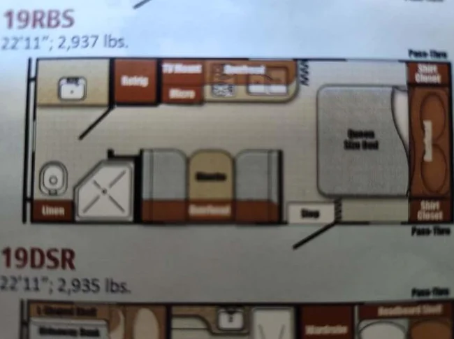 Roulotte Vista Cruiser 19 RBS, 2015 thumbnail 10