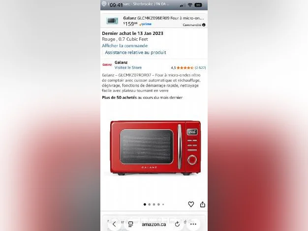 Micro-ondes marque galanz thumbnail 3