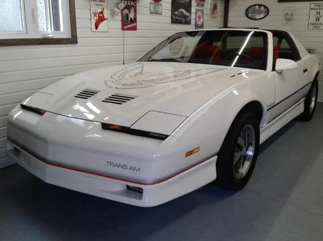 Pontiac Trans Am Firebird T-tops 1985