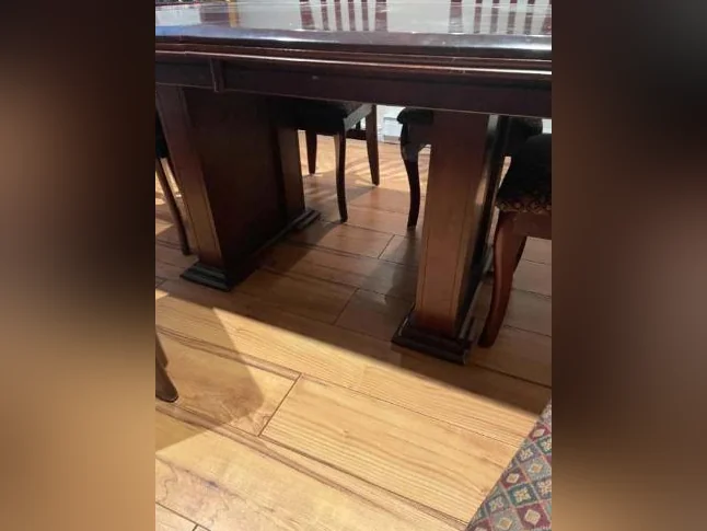 TABLE CUISINE, 1 PANNEAU ET 6 CHAISES thumbnail 4