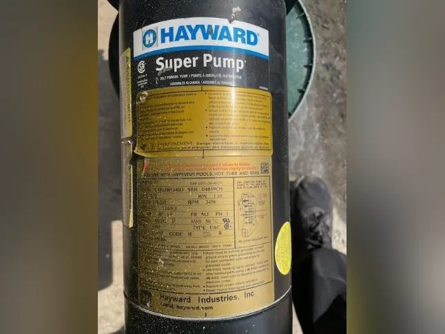 Super pompe de Hayward pour piscines 1.5HP thumbnail 3