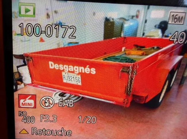 Remorque Desgagnes 5x10