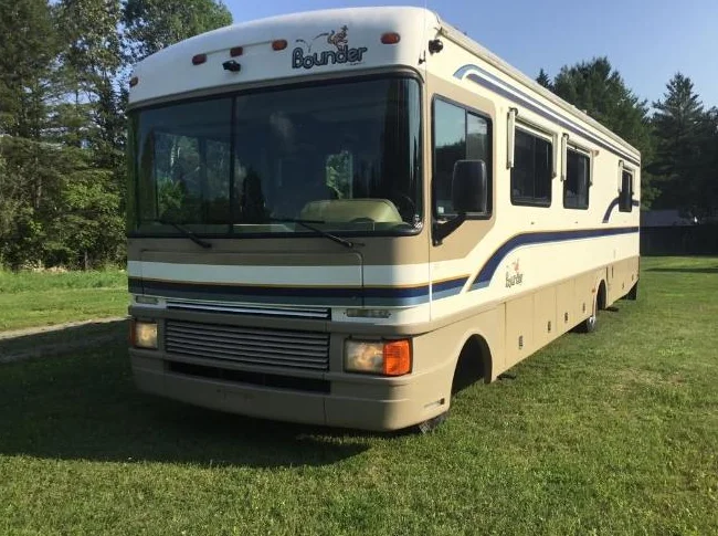 Motorisé classe À Fleetwood bounder 34p 1998 thumbnail 10