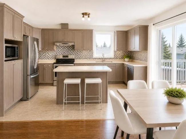 Grand condo lumineux 1300 pi² + garage et remise | Secteur paisible recherché | Disponible 1er juin thumbnail 4