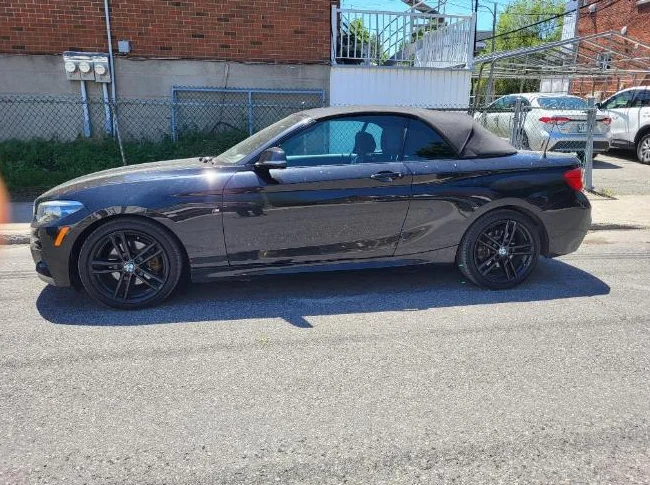 BMW 230i xDrive Cabriolet M Sport 2018 - Noir/Noir - 81 000 km thumbnail 6