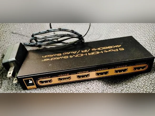5 port HDMI switch 4K 60 Commutateur HDMI thumbnail 2