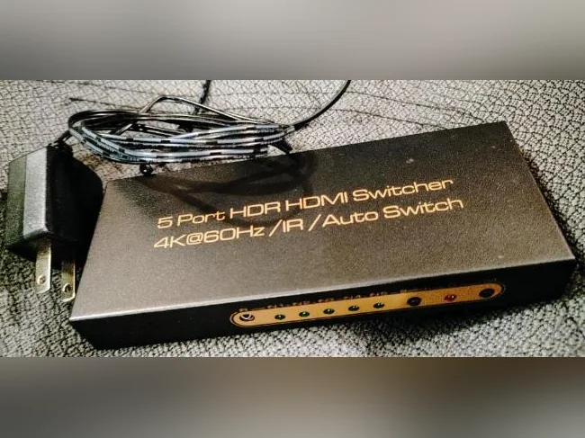 5 port HDMI switch 4K 60 Commutateur HDMI