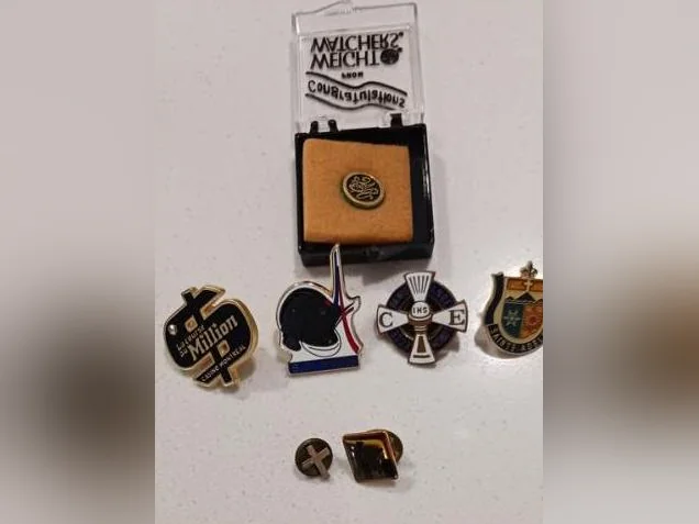 jolie petite épinglettes pour colectionneur