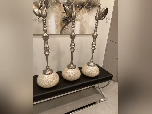 3 très belles lampes pour placer au dessus îlot ou autre (payées 180. Chacune )
