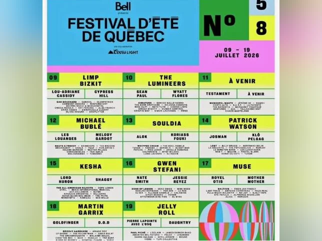 Paires de Billets Festival d'été de Québec (FEQ) thumbnail 2