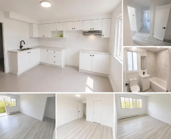 4½ rénové à louer - fully renovated for rent - NDG (Grand Blvd) thumbnail 3