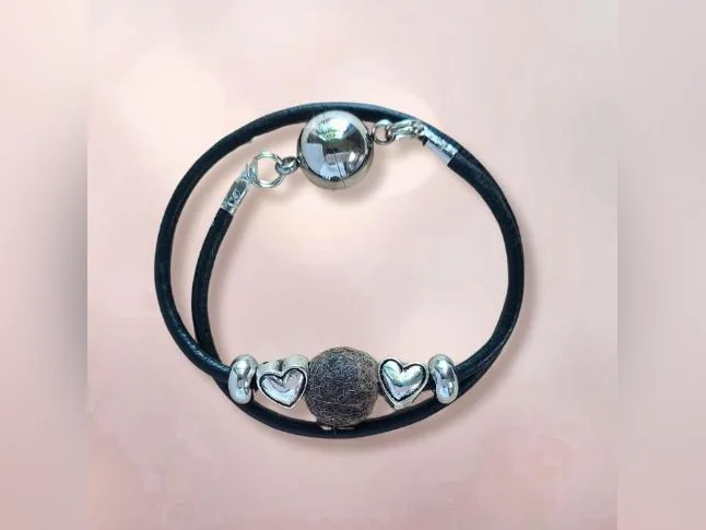 Souvenir, bijoux, bracelet créé avec les poils de votre chat ou chien thumbnail 8