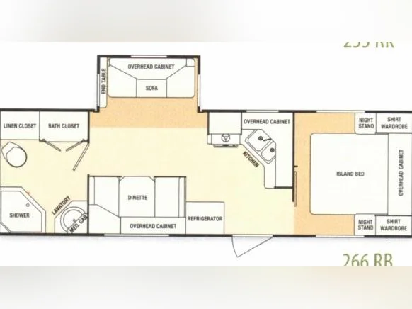 Roulotte 2010 Sunset Creek Model: 266RB thumbnail 4