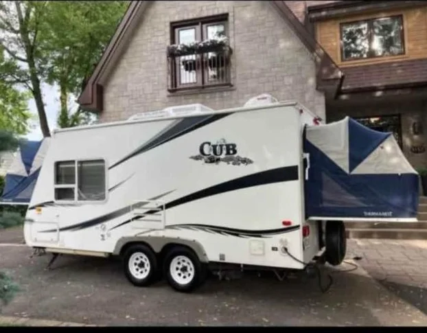 Roulotte Hybride 19' CUB - Prête à camper