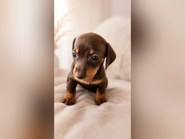 Chiot Teckel miniature thumbnail 2