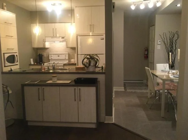 Condo 31/2 à louer MAGOG, TT INCLUS, REZ-D-Ch, meublé, équipé thumbnail 4