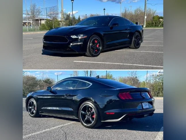 Mustang GT Bullitt 2020 5.0 495HP with steeda h pipe thumbnail 7