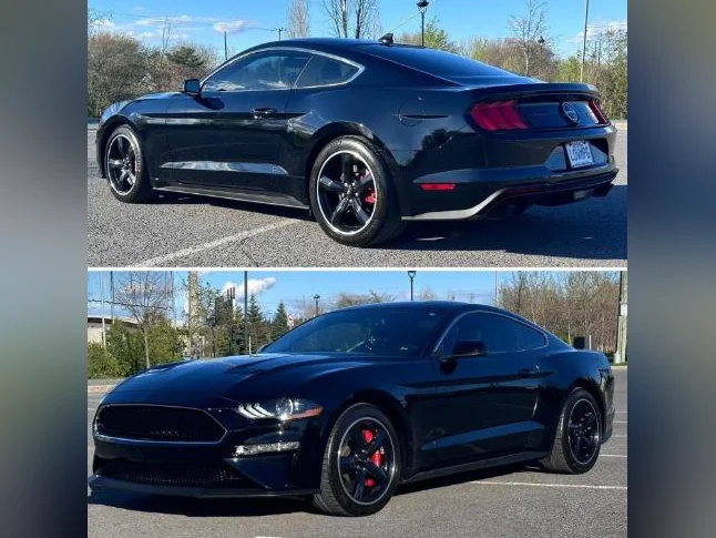 Mustang GT Bullitt 2020 5.0 495HP with steeda h pipe thumbnail 8