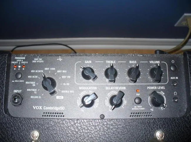 AMPLI DE GUITARE VOX CAMBRIDGE 50W