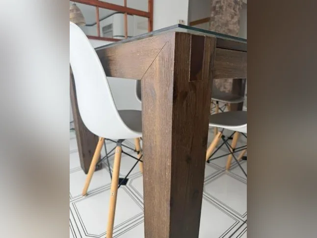Table Structube en bois avec 6 chaises thumbnail 6