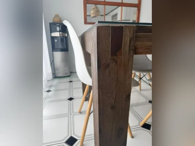 Table Structube en bois avec 6 chaises thumbnail 5