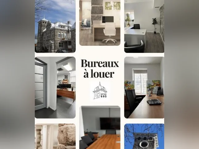 Local unique à partager à StHyacinthe bureau individuel à louer et
