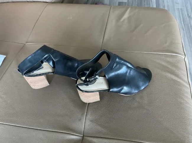 Soulier Dame marque Nine West 8 Us ou 40 Eu beau cuir thumbnail 2