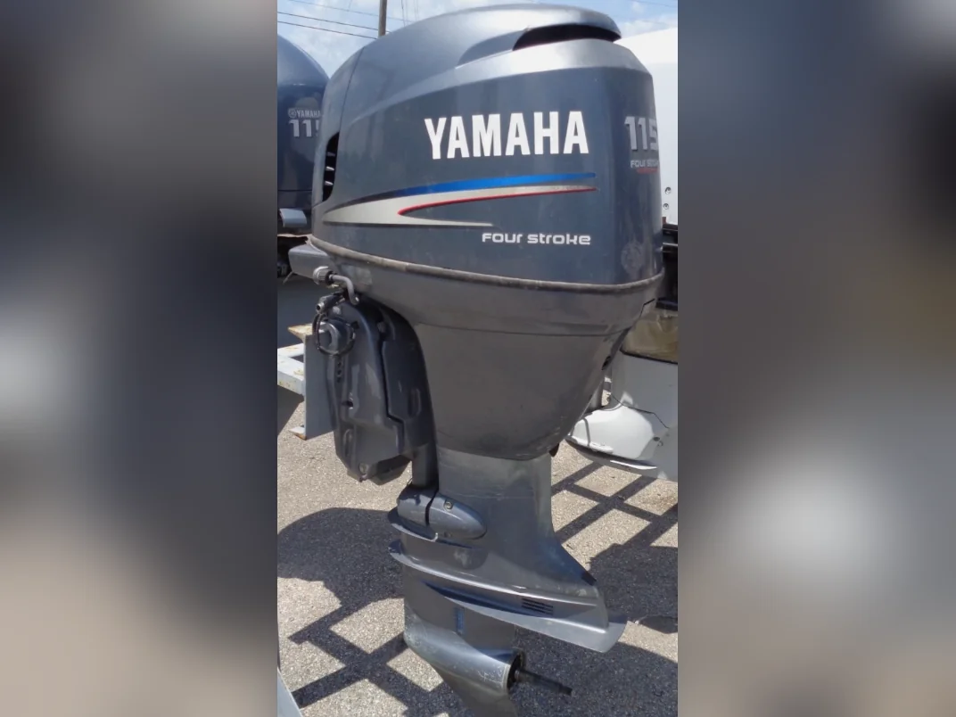 Used 2007 Yamaha 115 HP F115 4-Stroke Outboard Boat Motor