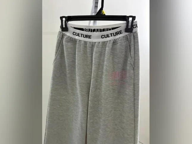 Pantalon jogging gris thumbnail 5