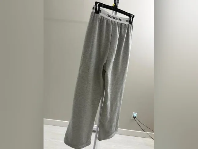 Pantalon jogging gris thumbnail 2