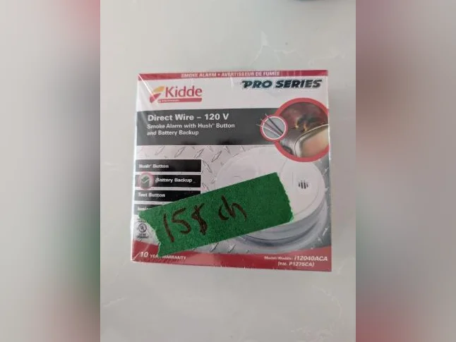 Détecteur de fumée Kidde Pro Series (neuf)