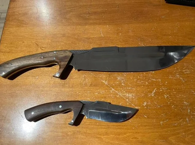 Couteau chasse ensemble neuf