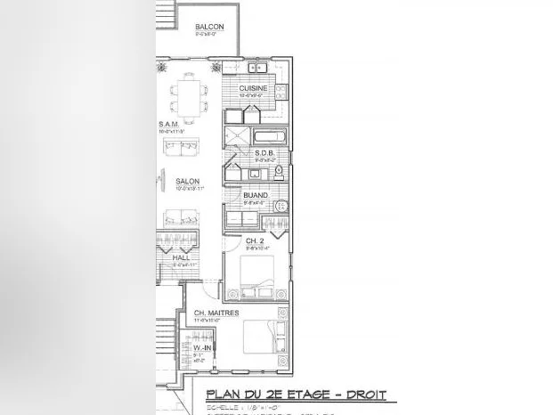 4½ moderne 2022 – dernier étage – 1er juin – Saint-Mathieu thumbnail 9
