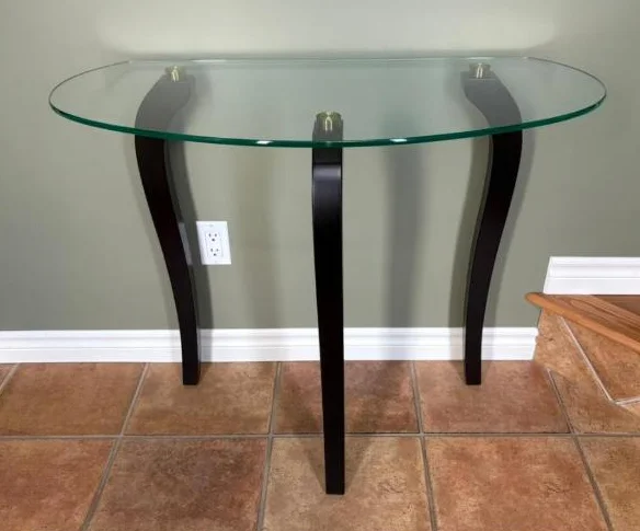 Table console en verre thumbnail 2