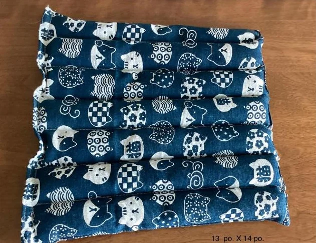 Sac magique, compresse, coussin chauffant