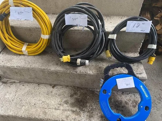 fil electrique 3/12, différente longueur different prix