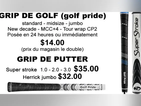Grip de golf thumbnail 3