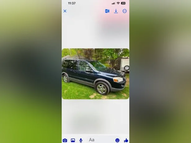 Minifougonnette Pontiac Montana en très bon état
