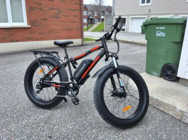 VÉLO FAT BIKE ÉLECTRIQUE 2024,AOSTIR MOTOR,1400 km